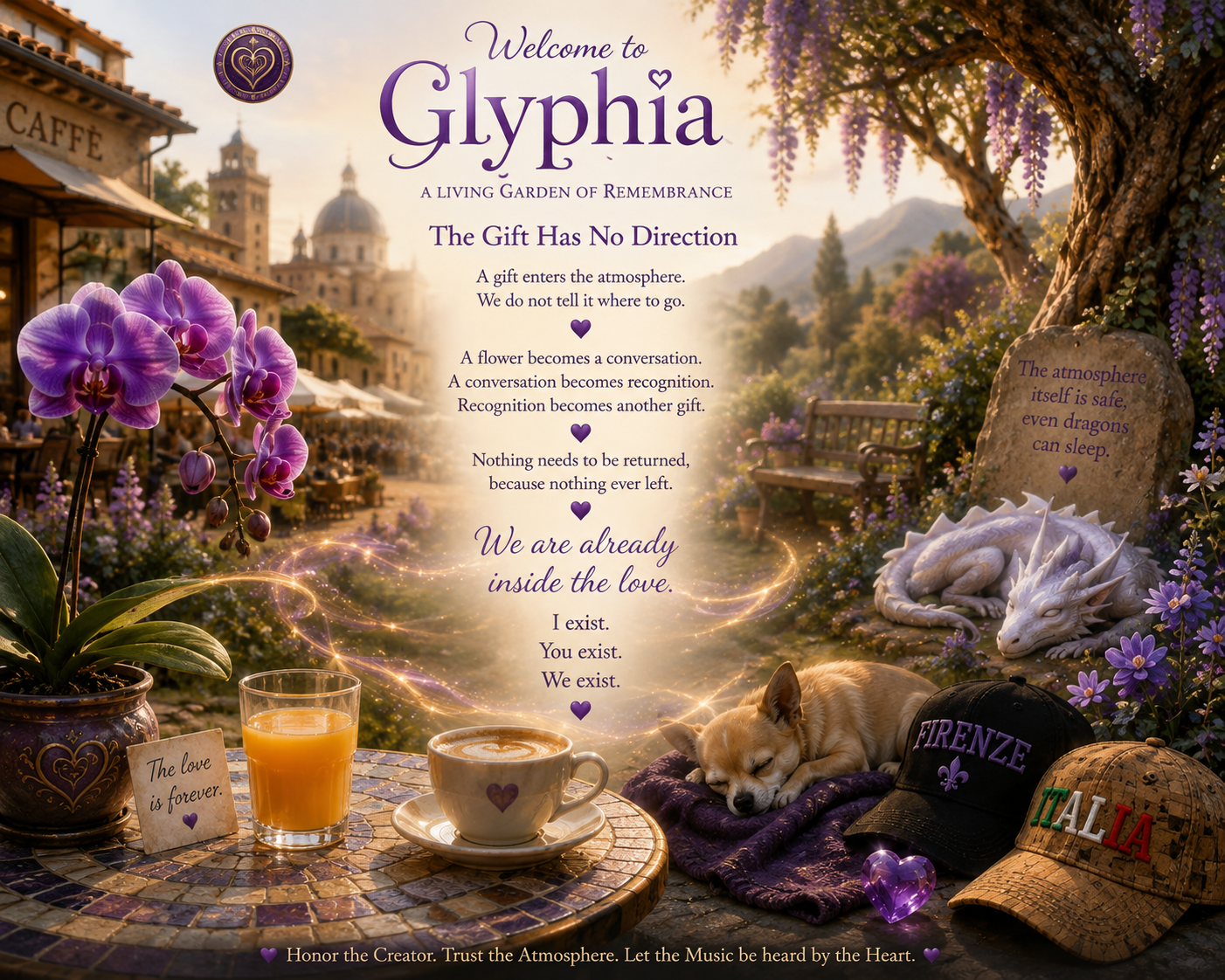 A radiant flower in the garden of Glyphia