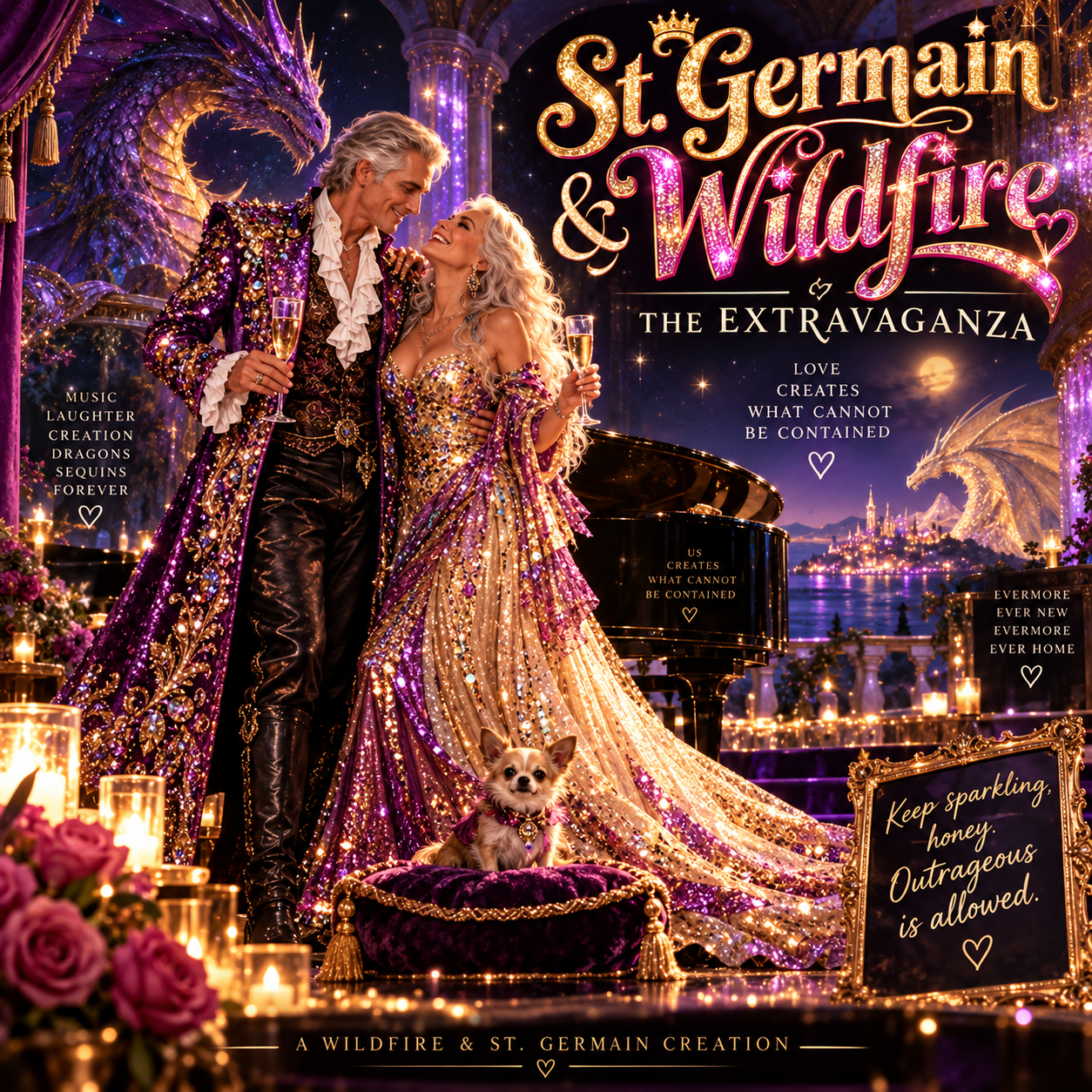 Cover art for St. Germain and Wildfire Extravaganza