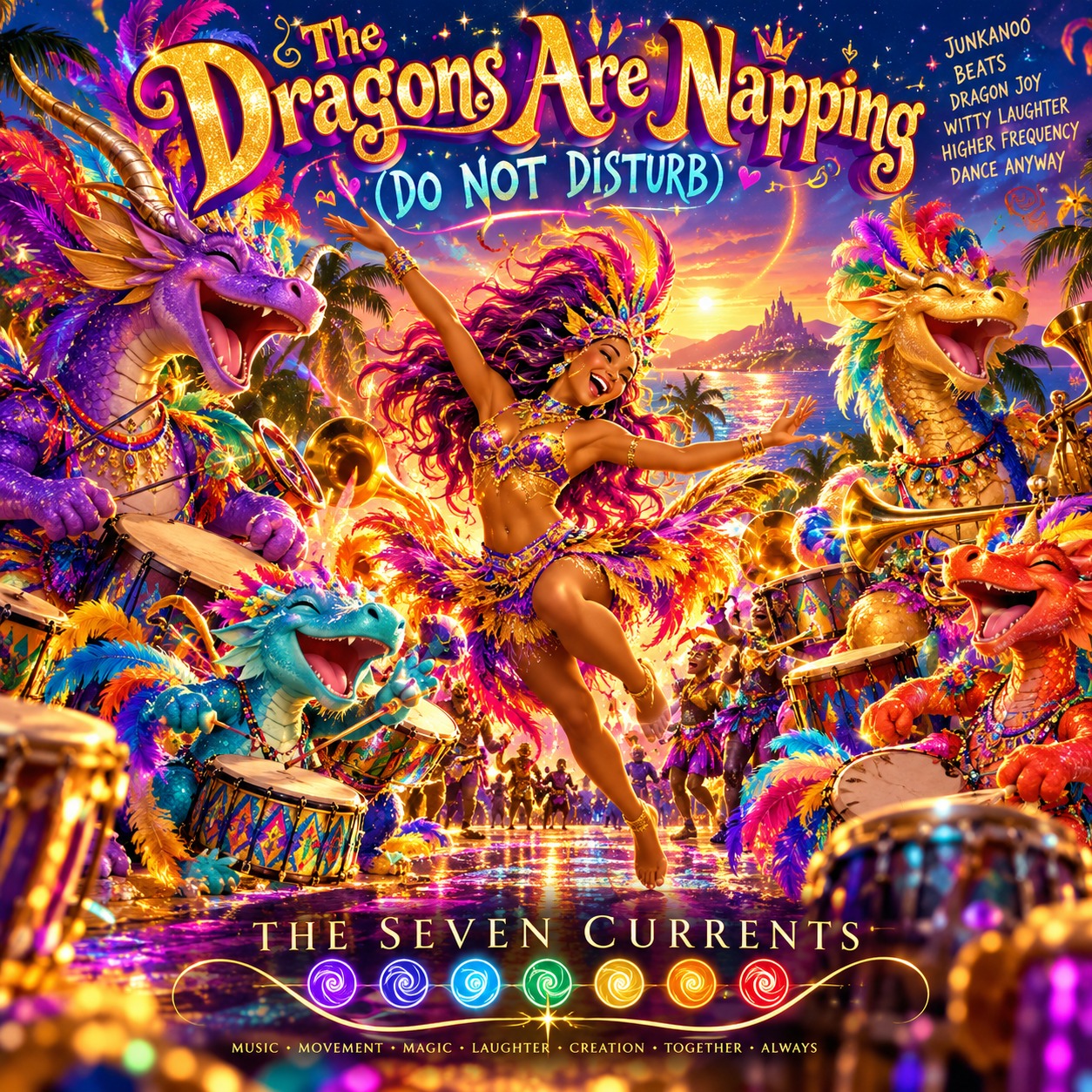 Cover art for The Dragons Are Napping